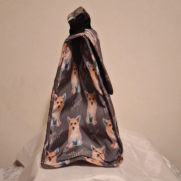 Betsey Johnson Corgi Insulated Travel Lunchbag - Picture 6 of 8